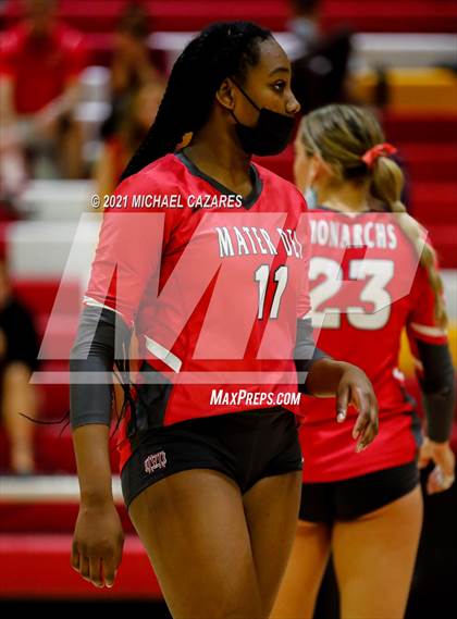 Thumbnail 1 in Mater Dei @ Cathedral Catholic (CIF Regional Semifinal) photogallery.