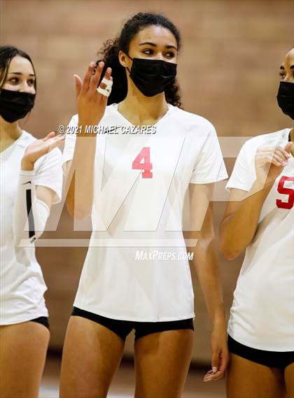 Thumbnail 1 in Mater Dei @ Cathedral Catholic (CIF Regional Semifinal) photogallery.