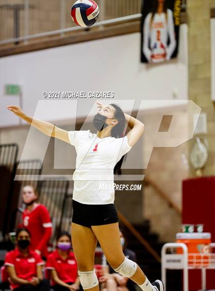 Thumbnail 2 in Mater Dei @ Cathedral Catholic (CIF Regional Semifinal) photogallery.