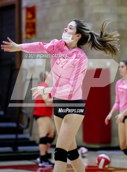 Thumbnail 1 in Mater Dei @ Cathedral Catholic (CIF Regional Semifinal) photogallery.
