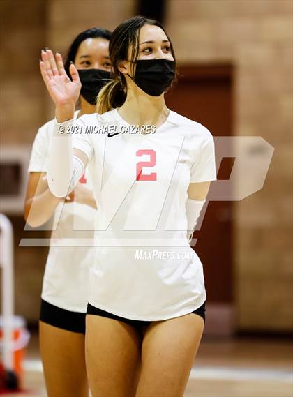 Thumbnail 2 in Mater Dei @ Cathedral Catholic (CIF Regional Semifinal) photogallery.
