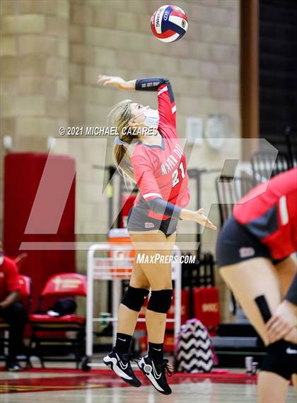 Thumbnail 1 in Mater Dei @ Cathedral Catholic (CIF Regional Semifinal) photogallery.