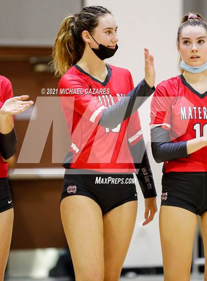 Thumbnail 2 in Mater Dei @ Cathedral Catholic (CIF Regional Semifinal) photogallery.