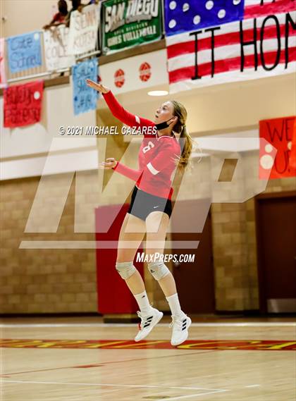 Thumbnail 2 in Mater Dei @ Cathedral Catholic (CIF Regional Semifinal) photogallery.