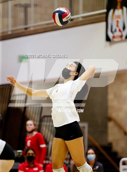 Thumbnail 3 in Mater Dei @ Cathedral Catholic (CIF Regional Semifinal) photogallery.