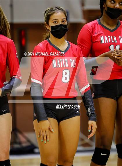Thumbnail 2 in Mater Dei @ Cathedral Catholic (CIF Regional Semifinal) photogallery.