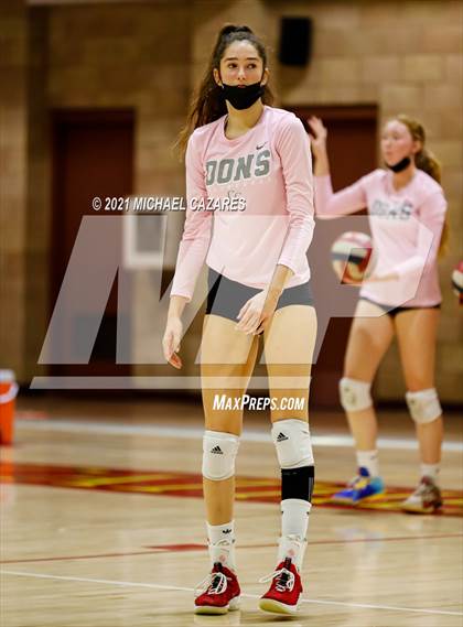 Thumbnail 1 in Mater Dei @ Cathedral Catholic (CIF Regional Semifinal) photogallery.