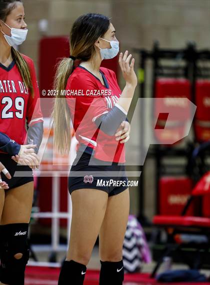 Thumbnail 3 in Mater Dei @ Cathedral Catholic (CIF Regional Semifinal) photogallery.