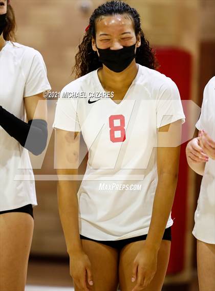 Thumbnail 1 in Mater Dei @ Cathedral Catholic (CIF Regional Semifinal) photogallery.