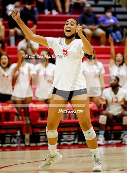 Thumbnail 2 in Mater Dei @ Cathedral Catholic (CIF Regional Semifinal) photogallery.