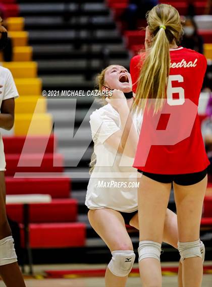 Thumbnail 3 in Mater Dei @ Cathedral Catholic (CIF Regional Semifinal) photogallery.