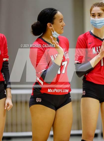 Thumbnail 1 in Mater Dei @ Cathedral Catholic (CIF Regional Semifinal) photogallery.