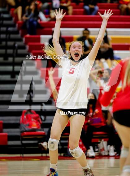 Thumbnail 2 in Mater Dei @ Cathedral Catholic (CIF Regional Semifinal) photogallery.