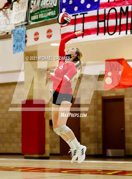 Thumbnail 1 in Mater Dei @ Cathedral Catholic (CIF Regional Semifinal) photogallery.