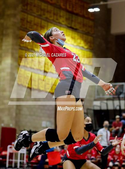 Thumbnail 1 in Mater Dei @ Cathedral Catholic (CIF Regional Semifinal) photogallery.