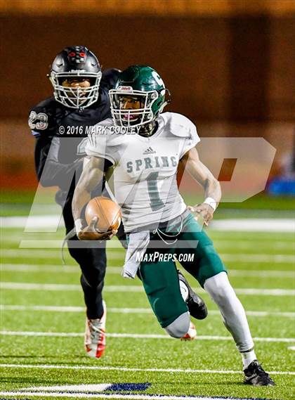 Thumbnail 2 in Bowie vs. Spring (UIL 6A Area Playoff) photogallery.