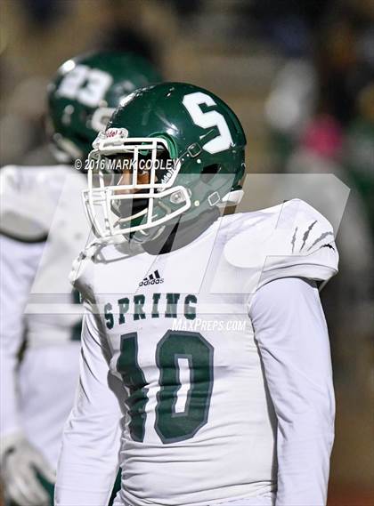 Thumbnail 1 in Bowie vs. Spring (UIL 6A Area Playoff) photogallery.