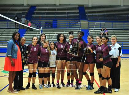 Thumbnail 1 in Reagan vs Lamar (34th Annual Houston ISD Varsity Volleyball Tournament) photogallery.