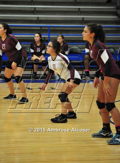 Thumbnail 1 in Reagan vs Lamar (34th Annual Houston ISD Varsity Volleyball Tournament) photogallery.