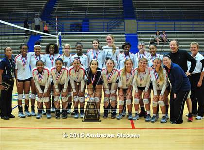Thumbnail 1 in Reagan vs Lamar (34th Annual Houston ISD Varsity Volleyball Tournament) photogallery.