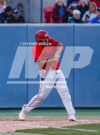Thumbnail 2 in Sanger vs. San Joaquin Memorial (2019 D2 Valley Championships) photogallery.
