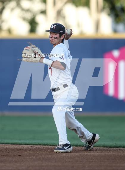 Thumbnail 2 in Sanger vs. San Joaquin Memorial (2019 D2 Valley Championships) photogallery.