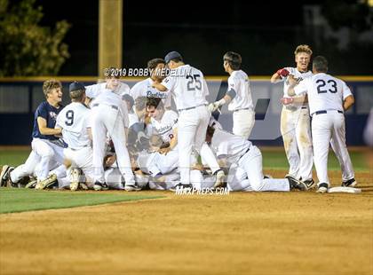 Thumbnail 2 in Sanger vs. San Joaquin Memorial (2019 D2 Valley Championships) photogallery.