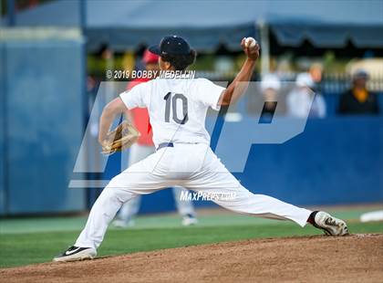 Thumbnail 1 in Sanger vs. San Joaquin Memorial (2019 D2 Valley Championships) photogallery.