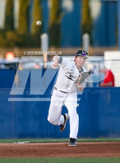 Thumbnail 2 in Sanger vs. San Joaquin Memorial (2019 D2 Valley Championships) photogallery.