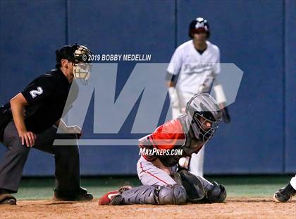 Thumbnail 2 in Sanger vs. San Joaquin Memorial (2019 D2 Valley Championships) photogallery.