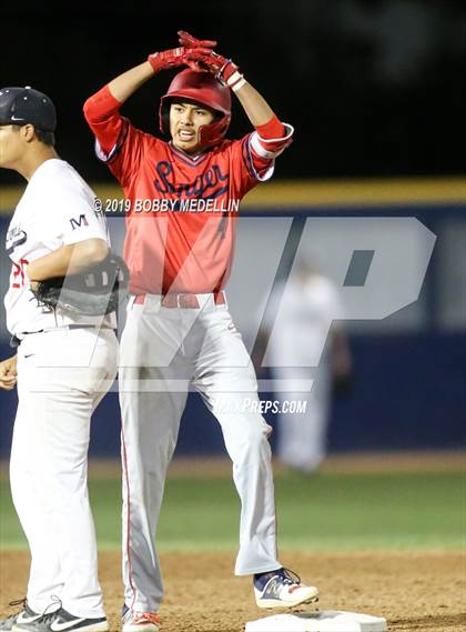 Thumbnail 1 in Sanger vs. San Joaquin Memorial (2019 D2 Valley Championships) photogallery.