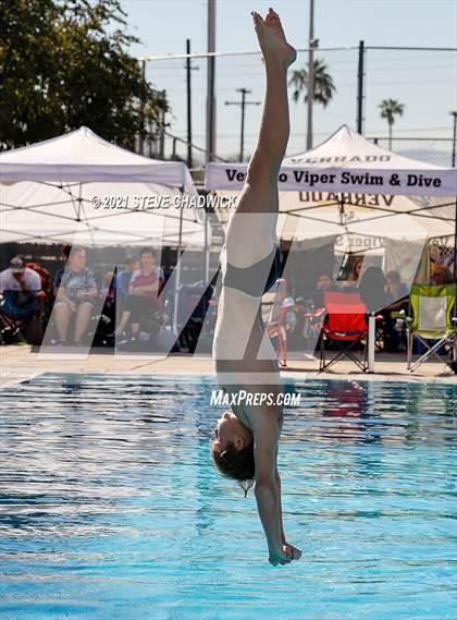 Thumbnail 2 in AIA Division II Diving Semifinals  photogallery.