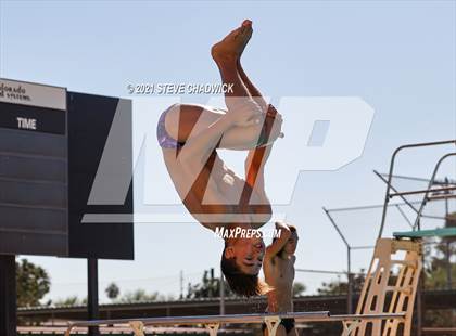 Thumbnail 1 in AIA Division II Diving Semifinals  photogallery.