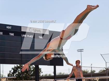 Thumbnail 2 in AIA Division II Diving Semifinals  photogallery.