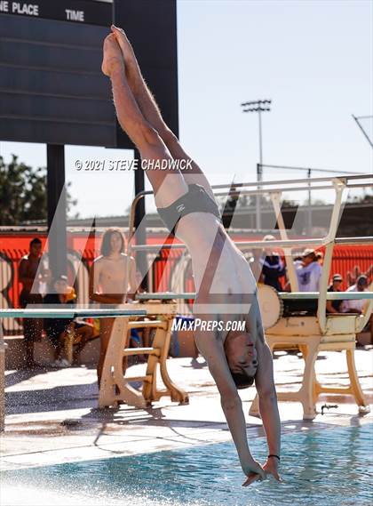 Thumbnail 1 in AIA Division II Diving Semifinals  photogallery.