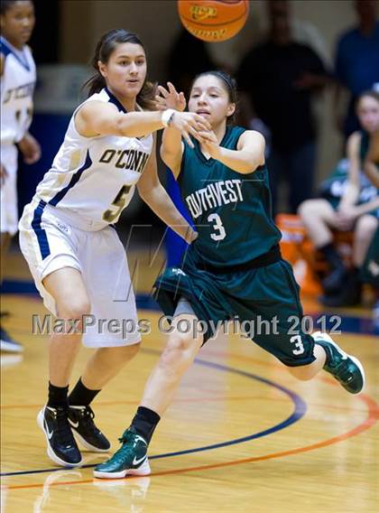 Thumbnail 3 in Southwest @ O'Connor (UIL 5A Bi-District Playoff) photogallery.