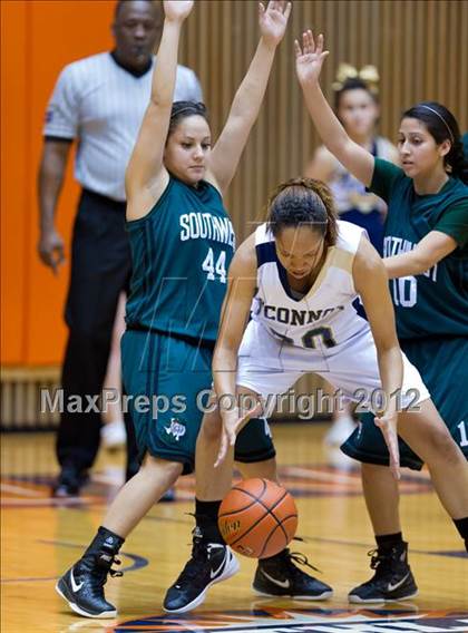 Thumbnail 1 in Southwest @ O'Connor (UIL 5A Bi-District Playoff) photogallery.