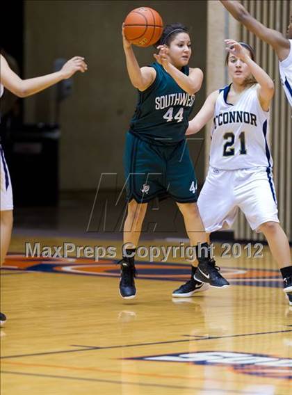 Thumbnail 3 in Southwest @ O'Connor (UIL 5A Bi-District Playoff) photogallery.