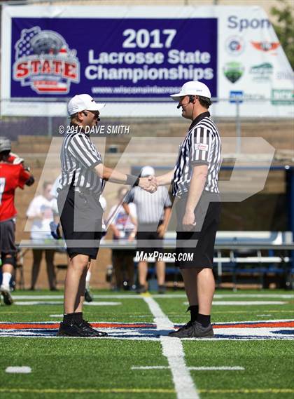 Thumbnail 1 in Sauk Prairie vs  Catholic Memorial (WLF D2 Final) photogallery.