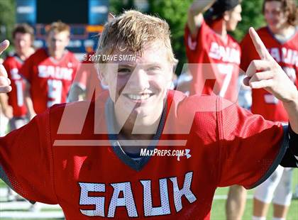 Thumbnail 1 in Sauk Prairie vs  Catholic Memorial (WLF D2 Final) photogallery.
