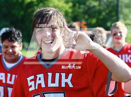 Thumbnail 3 in Sauk Prairie vs  Catholic Memorial (WLF D2 Final) photogallery.