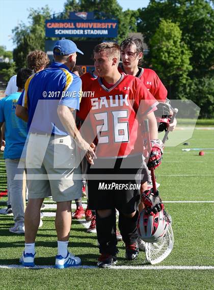 Thumbnail 1 in Sauk Prairie vs  Catholic Memorial (WLF D2 Final) photogallery.