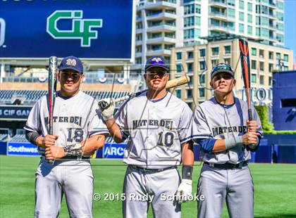 Thumbnail 1 in Bonita Vista vs. Mater Dei Catholic photogallery.