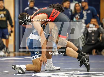 Thumbnail 3 in Spring Valley vs Las Vegas (Spring Valley Duals Round 1) photogallery.