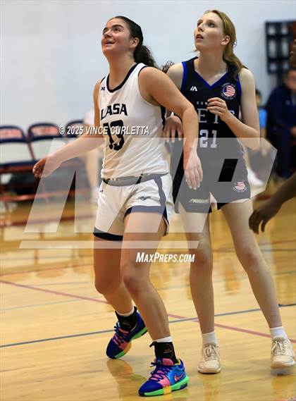 Thumbnail 3 in Liberal Arts & Science Academy - Austin vs Sunbury (Wimberley Hoopfest) photogallery.