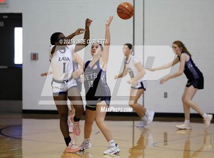 Thumbnail 3 in Liberal Arts & Science Academy - Austin vs Sunbury (Wimberley Hoopfest) photogallery.