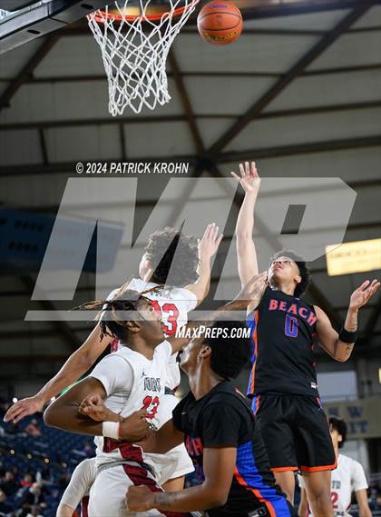 Thumbnail 3 in North Central vs. Rainier Beach (WIAA 3A Quarterfinals) photogallery.