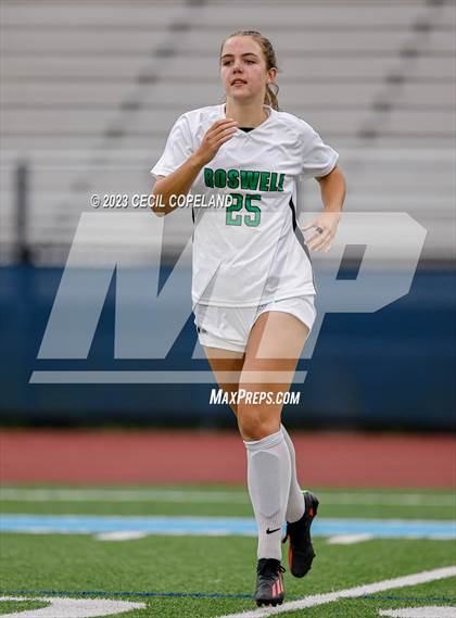 Thumbnail 2 in Roswell vs. Pope (GHSA 6A Semifinal) photogallery.