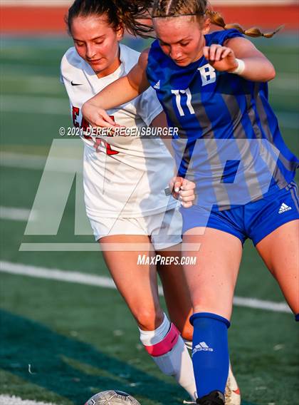 Thumbnail 1 in Denver East vs Broomfield (CHSAA 5A Playoffs Rd 1) photogallery.