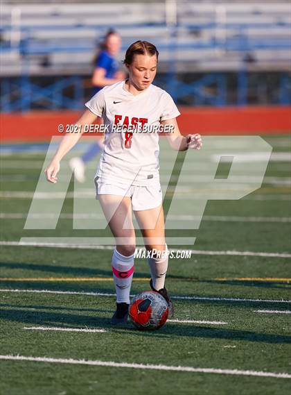 Thumbnail 2 in Denver East vs Broomfield (CHSAA 5A Playoffs Rd 1) photogallery.